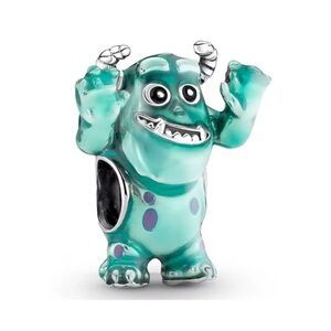 New Disney Pixar Sterling Silver 925 Monsters Inc Sulley bracelet charm